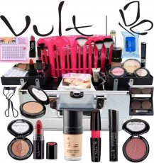 Maleta Kit Maquiagem Com Kit de Maquiagem Vult Original TOP Esposas Online
